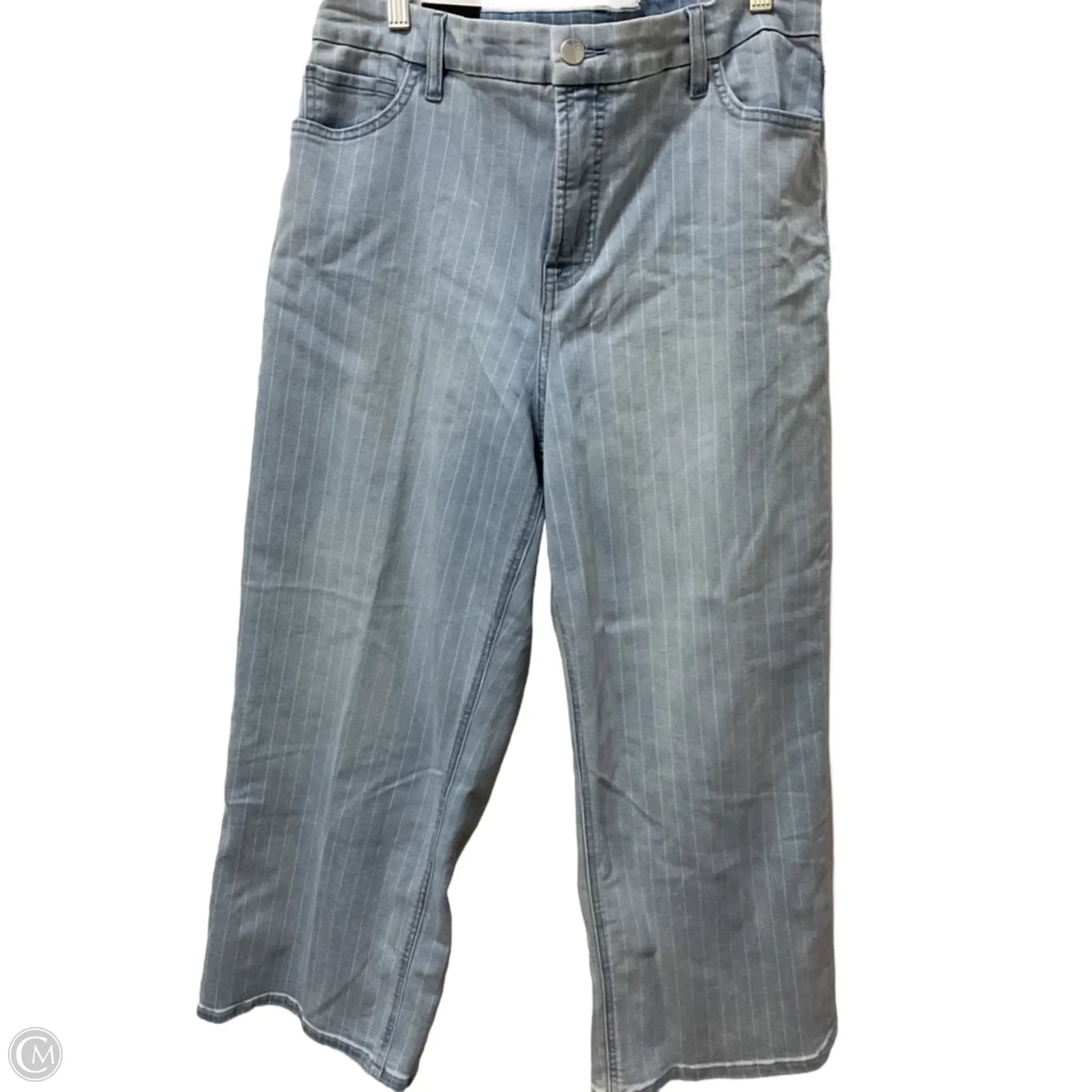 Jeans Wide Leg By Clothes Mentor In Striped Pattern, Size: 16 - Wholesale designer from Clothes Mentor, United States
