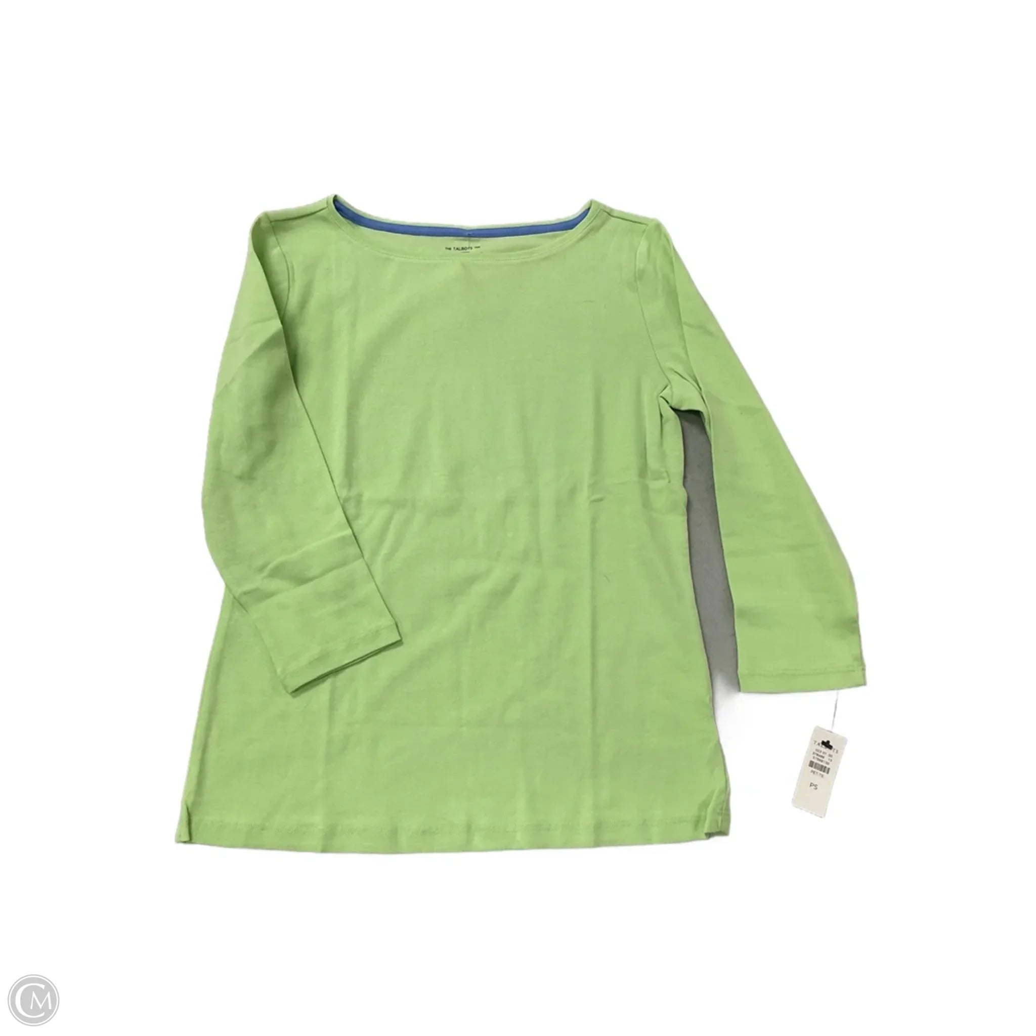 Top Long Sleeve By Talbots In Green, Size: Sp - Wholesale budget from Clothes Mentor, United States
