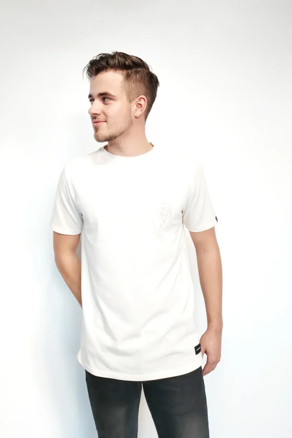 Duurzaam T-shirt Hiland | creme - Wholesale boho from Common Era, Netherlands