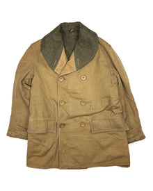 British Wool Shawl Collar Mackinaw (M) - Wholesale boho from Concrete Matter, Netherlands