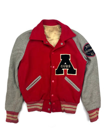 Red Cubs Varsity Jacket (S/M) - Wholesale boho from Concrete Matter, Netherlands