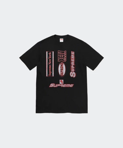 Supreme Multi Logos Tee - Wholesale budget from Corner, Poland