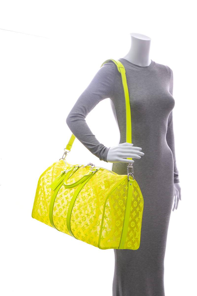 Louis Vuitton Fluo See Through Keepall 50 Bandouliere - Wholesale accessories from Couture USA, United States