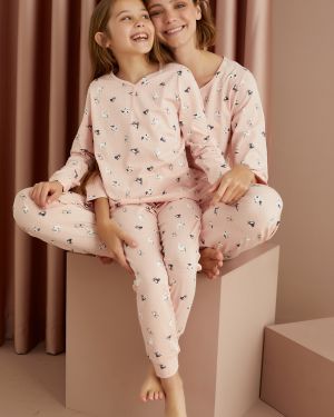 Anne – Çocuk Pijama Takımı - Wholesale casual from Çuhadar İç Giyim, Turkey