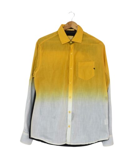 Men’s Ombre Shirt Size: L - Wholesale boho from Curated Findings, India