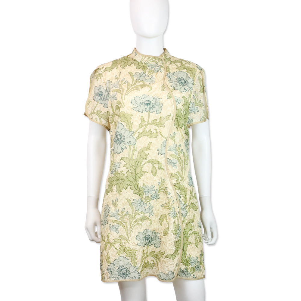 SIR. Florence Print Crushed Silk Maev Mini Dress - Wholesale boutique from DBLTKE, United States