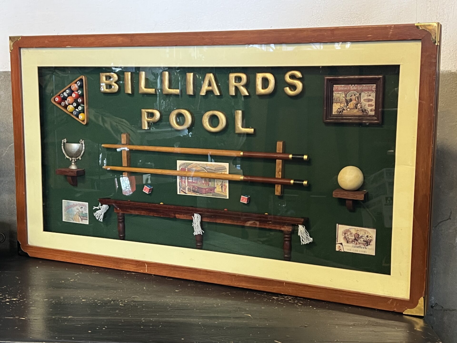 Gave display pool biljart - Wholesale eclectic from De Olde Looierij, Netherlands