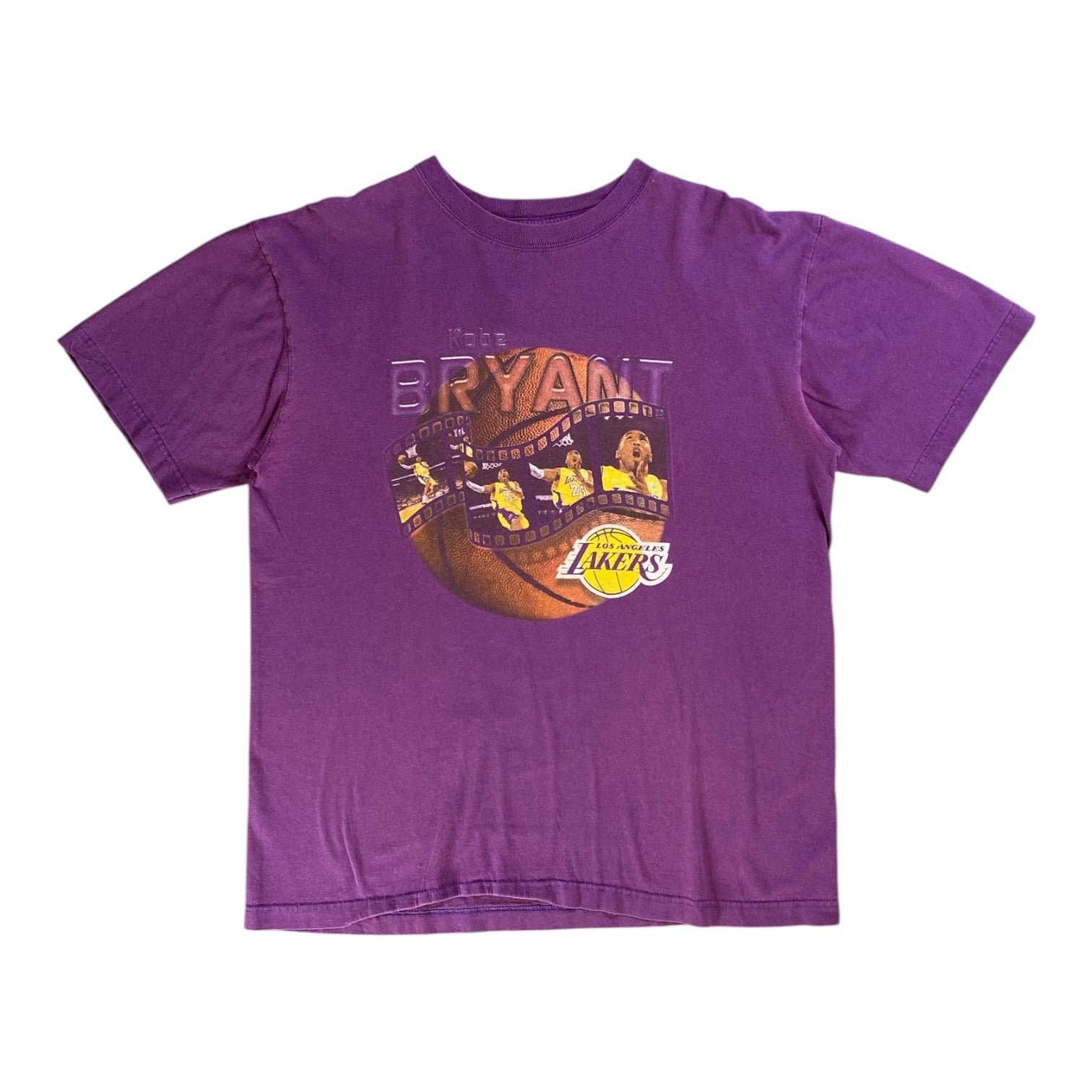Kobe Bryant 2005 Film Purple T-shirt - Wholesale casual from Digg It Vintage, United Arab Emirates