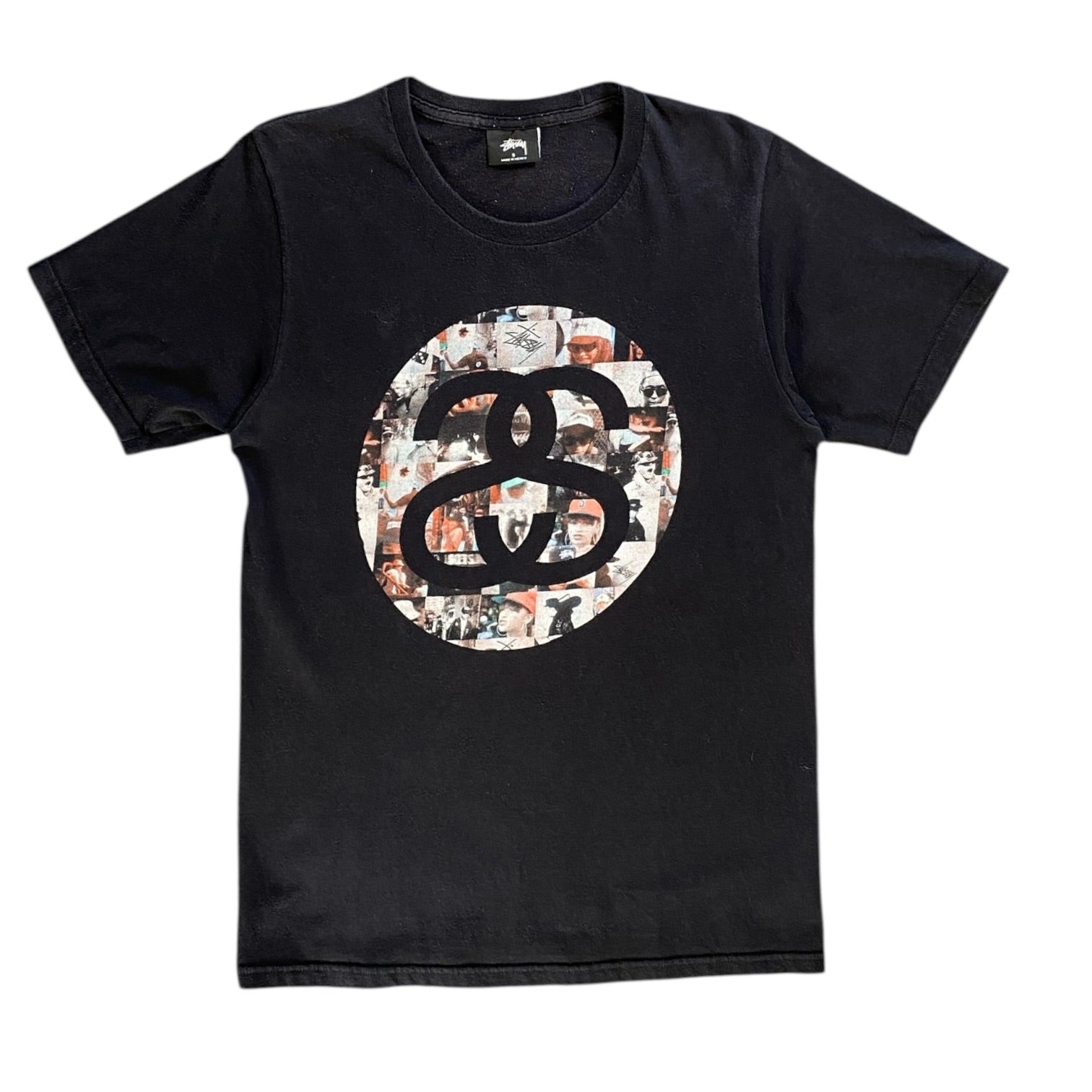 Stussy Photo Link Black T-shirt - Wholesale casual from Digg It Vintage, United Arab Emirates