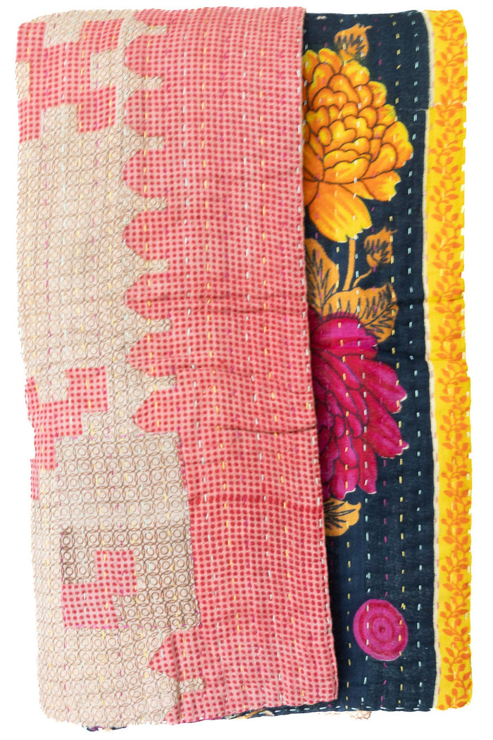 Abundance Kantha Throw - Wholesale boho from Dignify, Bangladesh