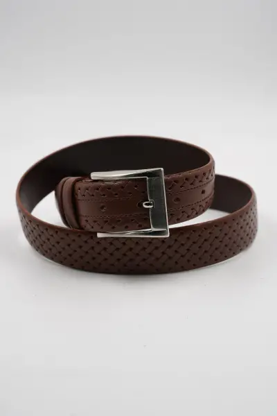 Genuine Leather Classic Tan Color Suit Belt - Wholesale accessories from Divaio, Turkey