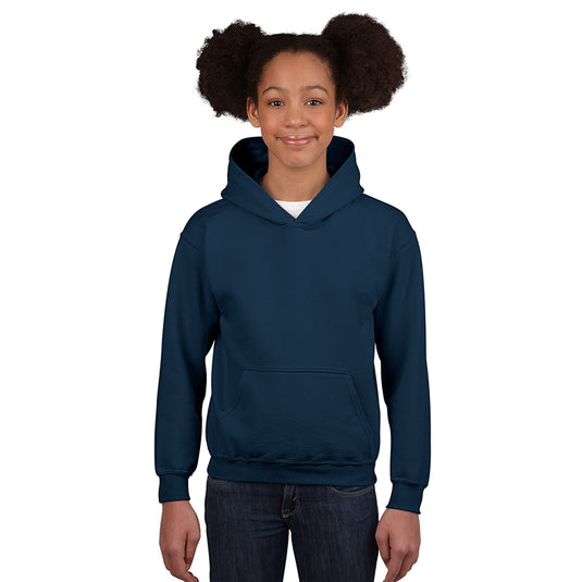 Wholesale Gildan 18500B Youth Heavy Weight Hoodies Printed or Blank - Wholesale budget from Dori Apparel, New Zealand