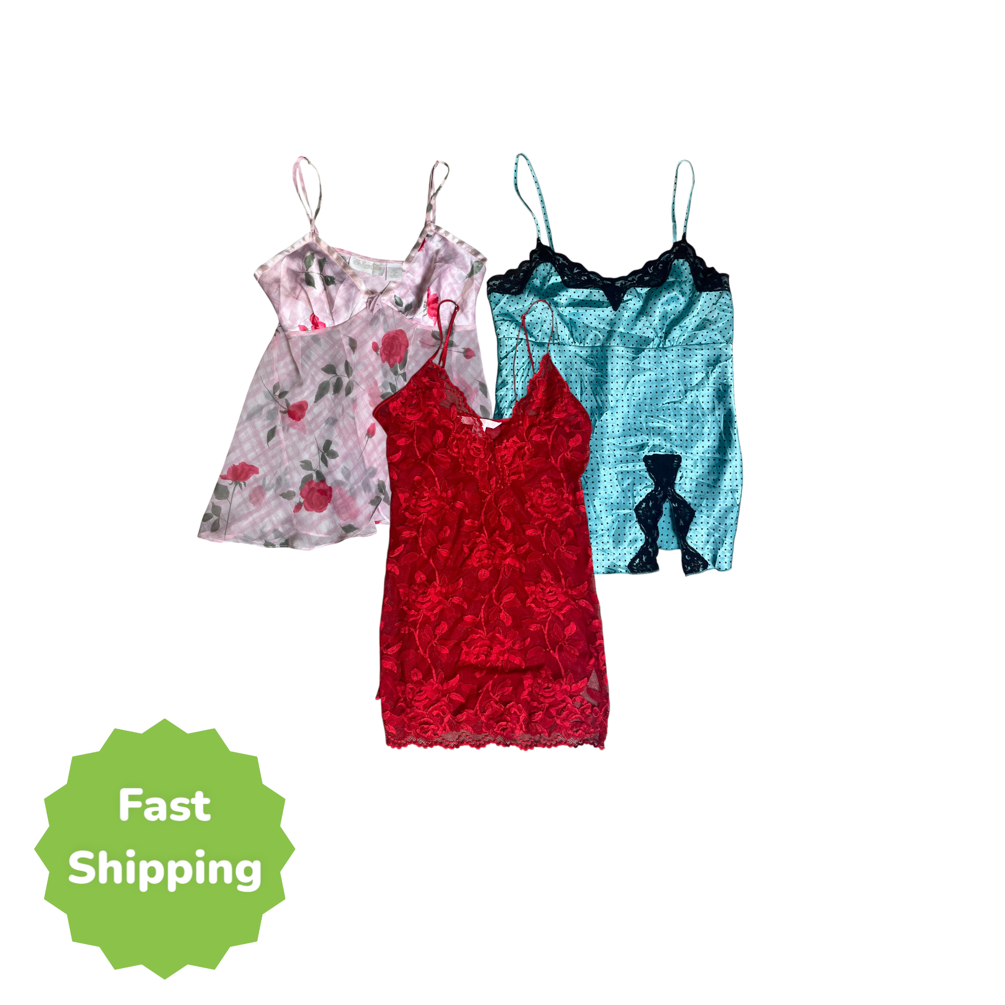 20 x Y2K Slip Dresses - Wholesale boho from Dublin Wholesale Vintage, Ireland