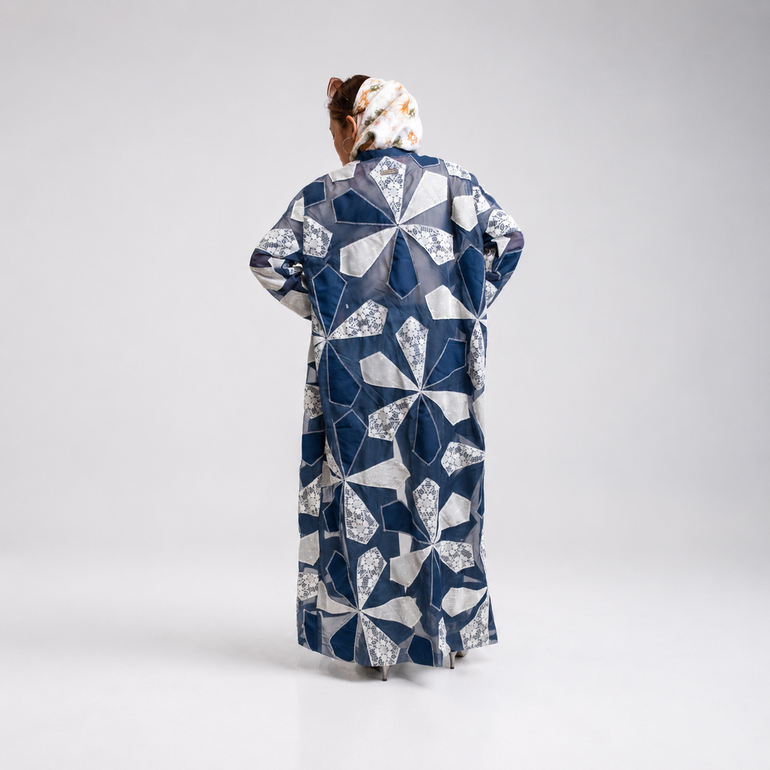 EFAAR Gridwork Abaya - Wholesale luxury from EFAAR, United Arab Emirates