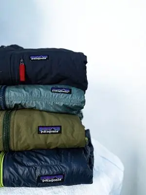 Patagonia Fleece, track jackets et chemises - Wholesale casual from Eureka Fripe, France