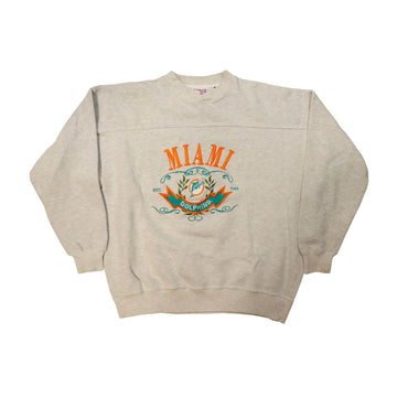 Vintage Miami Dolphins Embroidered Sweatshirt - Wholesale casual from F as in Frank, Canada