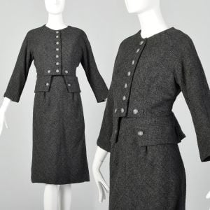 Galanos Dress Set Wool Tweed - Wholesale accessories from Fashion Conservatory, 