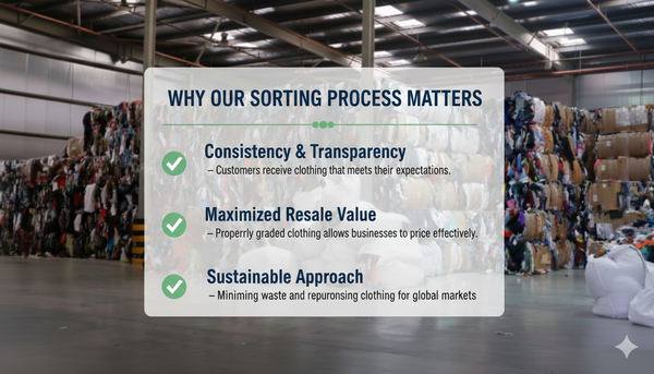Why Our Sorting Process Matters - Wholesale casual from Fashion Rerun Wholesale, United Arab Emirates