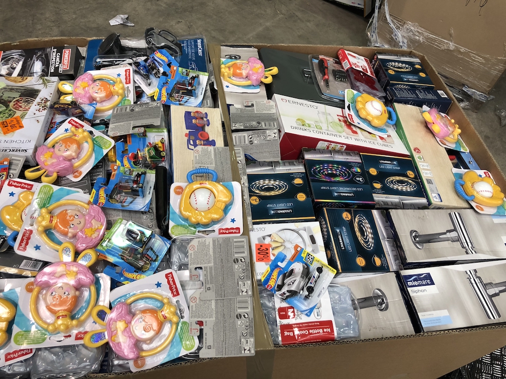 Stocklots Lidl bric a brac household electronics - Wholesale budget from Fashion STOCK, Netherlands