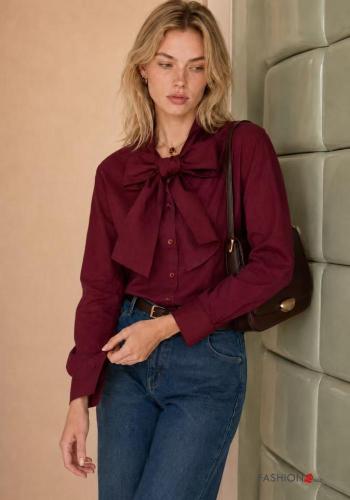 Camicia in Cotone con bottoni - Wholesale accessories from FashionPo, Italy