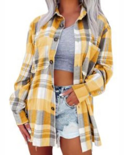 Long Sleeve Oversized Women Shirts - Wholesale 00s from Flannel Clothing, United States