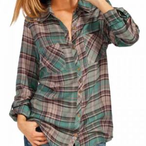 Wholesale Womens Casual Plaid Flannel Shirts - Wholesale 00s from Flannel Clothing, United States