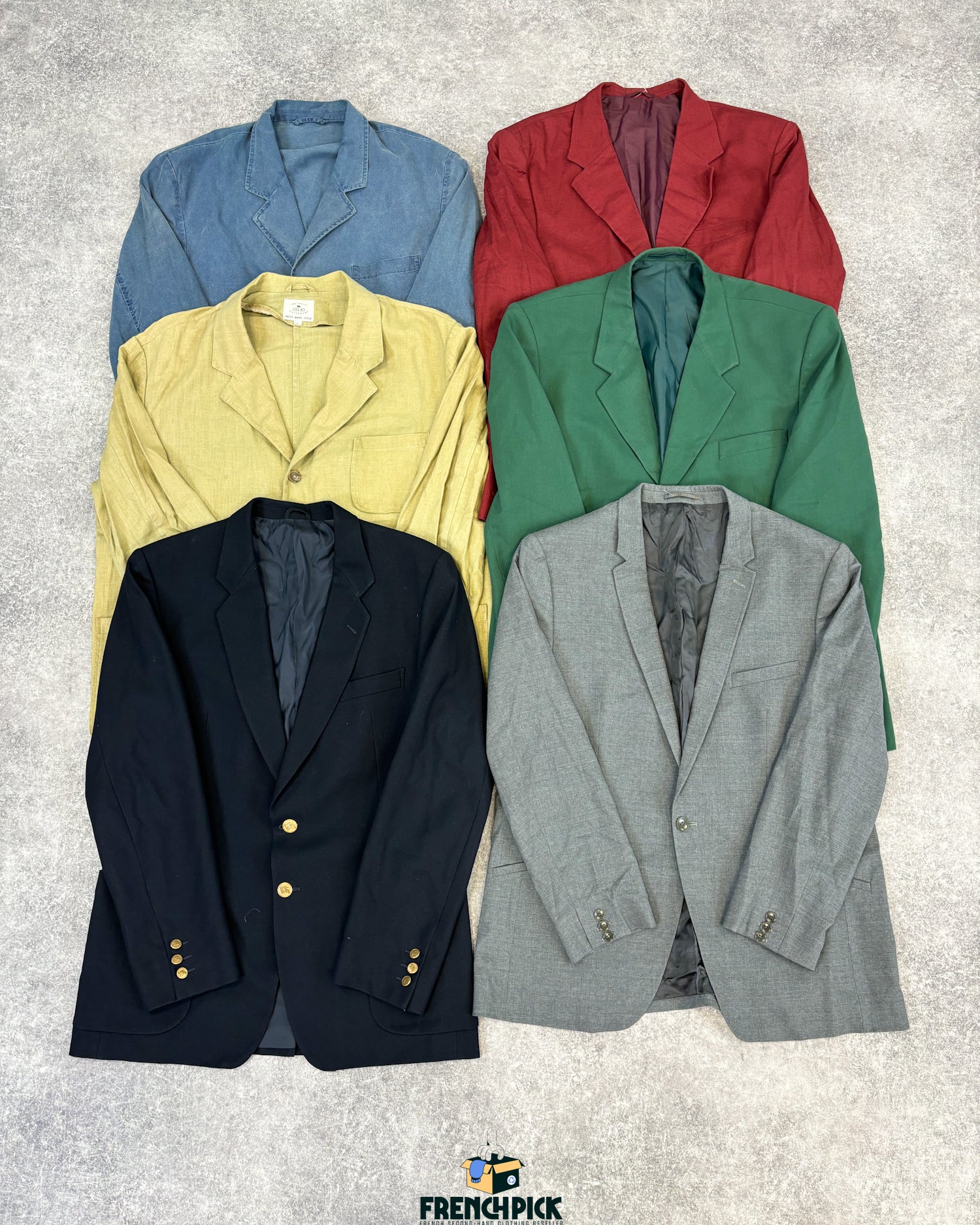 BLAZER HOMME ÉTÉ - 20KG - Wholesale accessories from French Pick, France