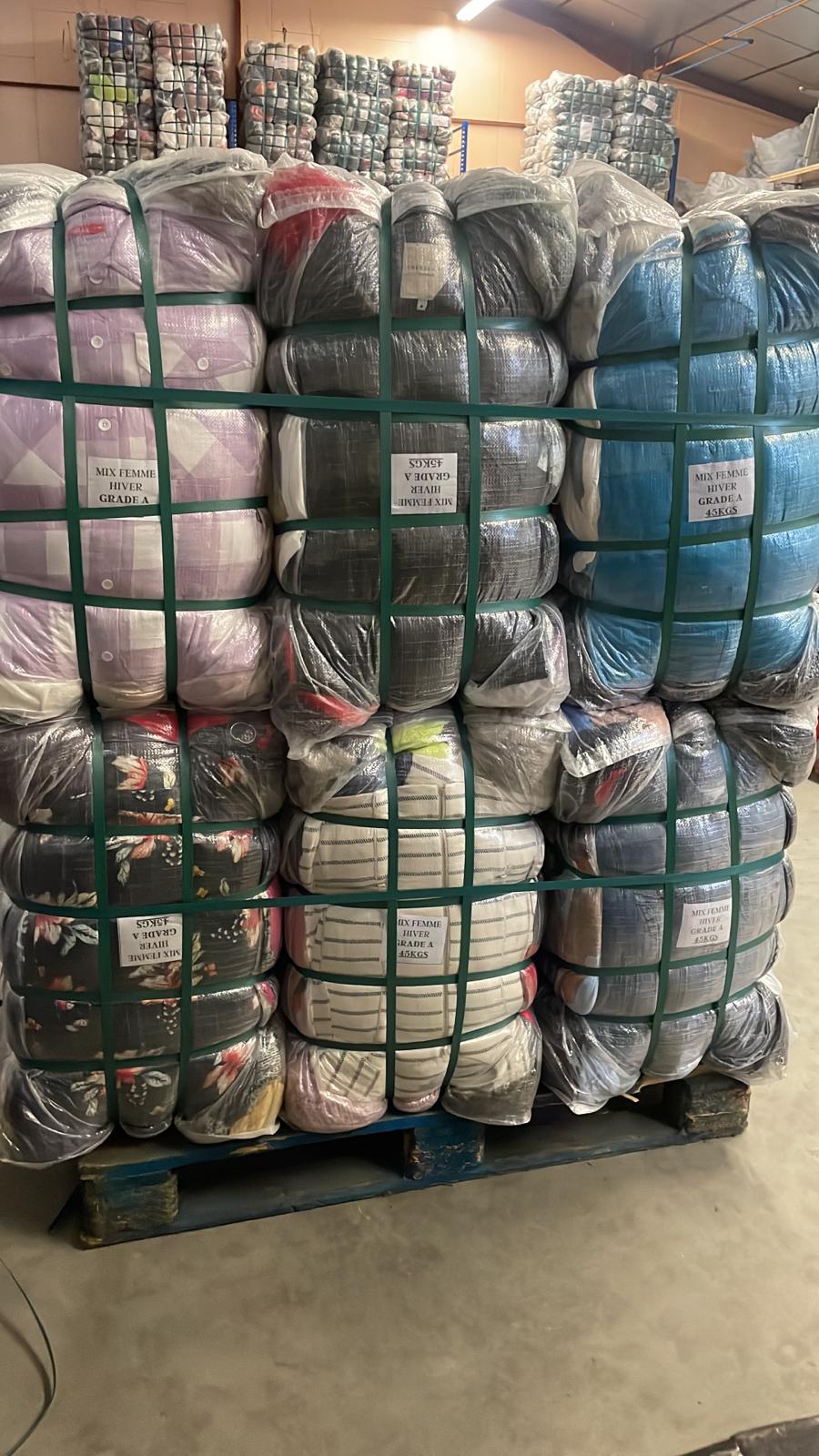 Palettes complète Afrique & Europe - Wholesale casual from FRIPEIN STORE UNITED, France