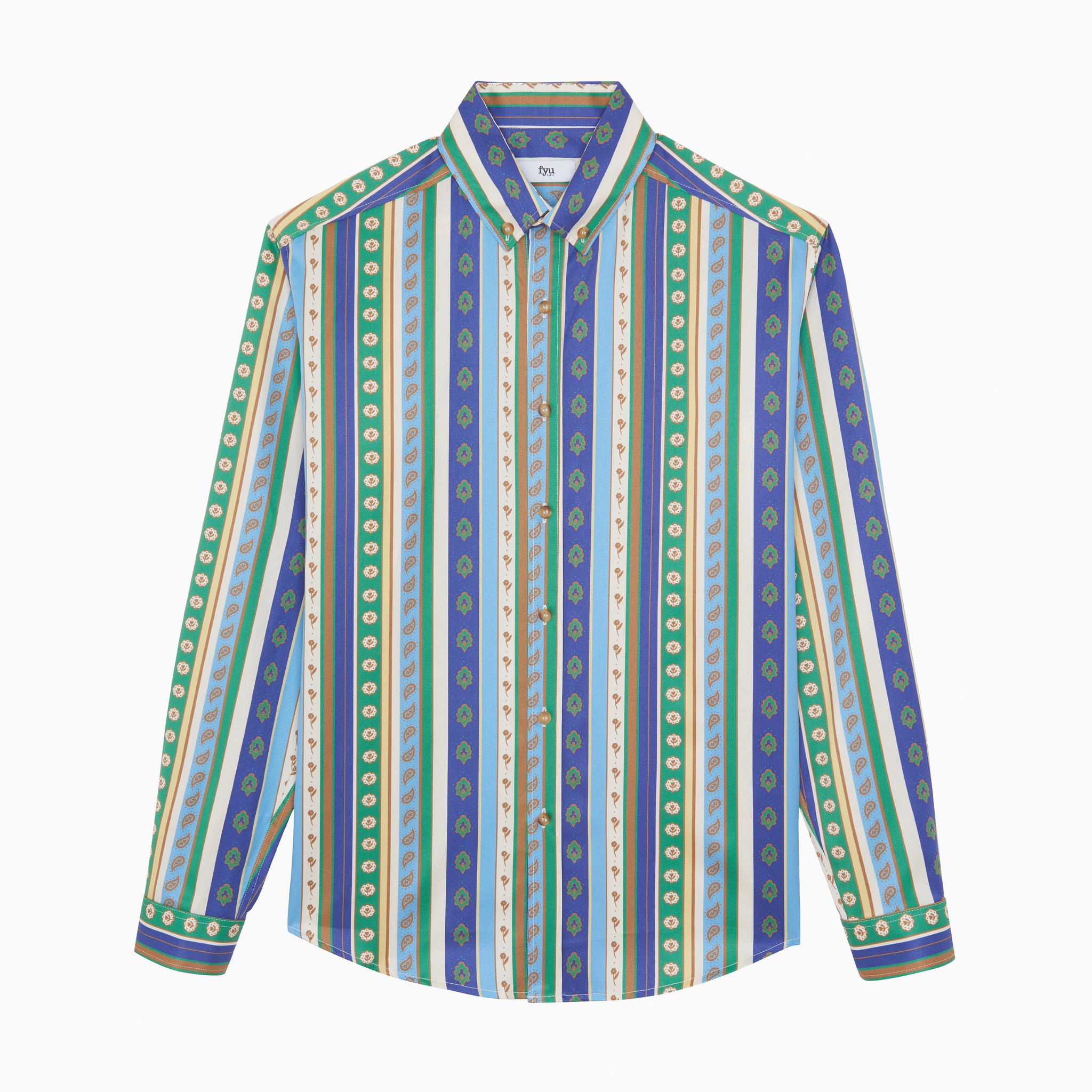 Margot Provençal Stripe Shirt - Wholesale boutique from FYU PARIS, France