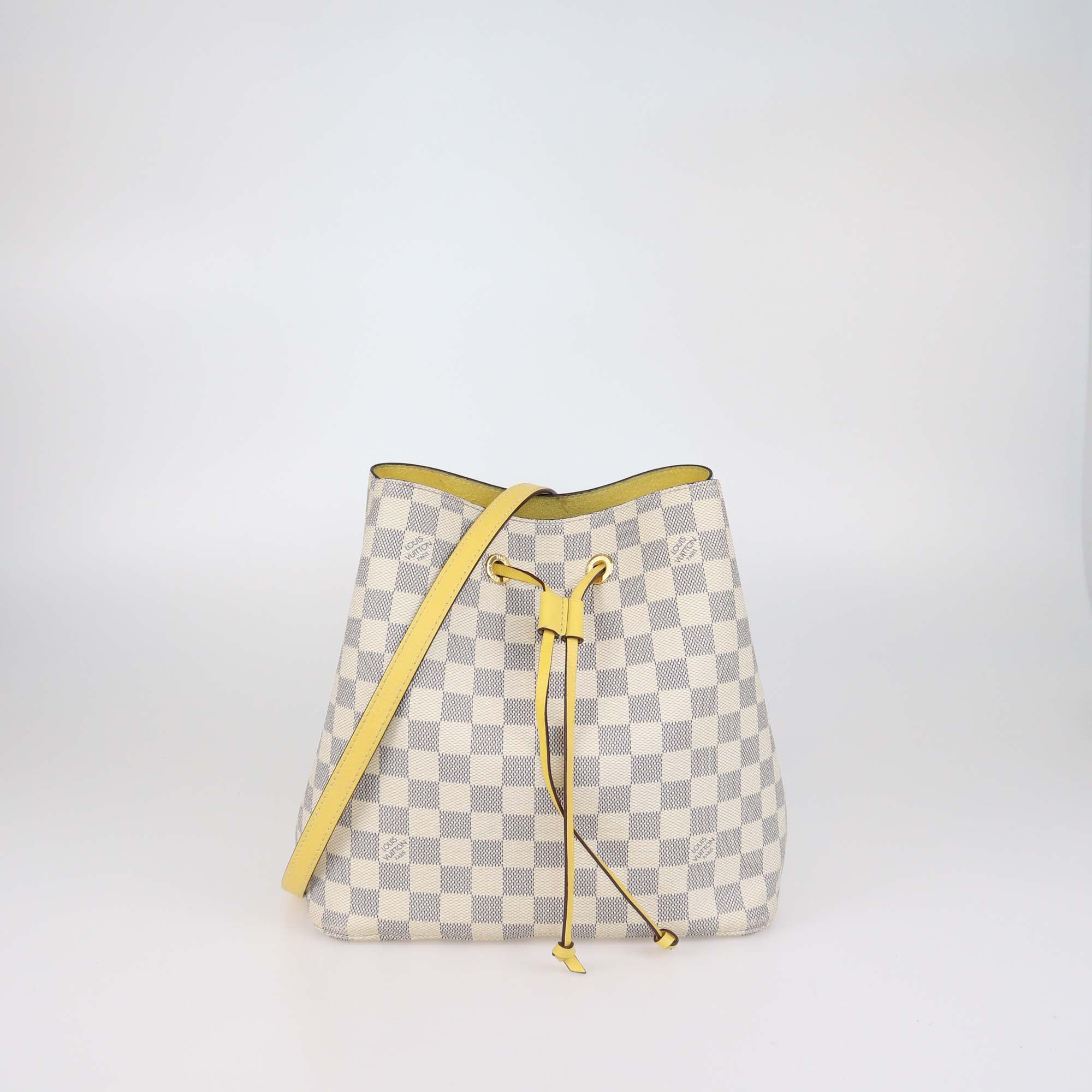 Louis Vuitton Damier Azur Neonoe MM Bucket Bag - Wholesale 00s from Garderobe, United Arab Emirates