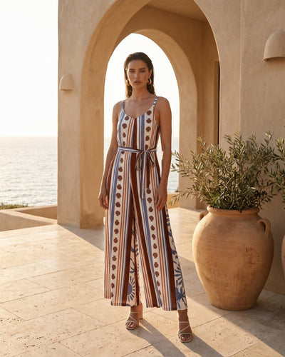 MEDITERRANEAN SEA JUMPSUIT - Wholesale boutique from Global Fashion House Shop, Australia