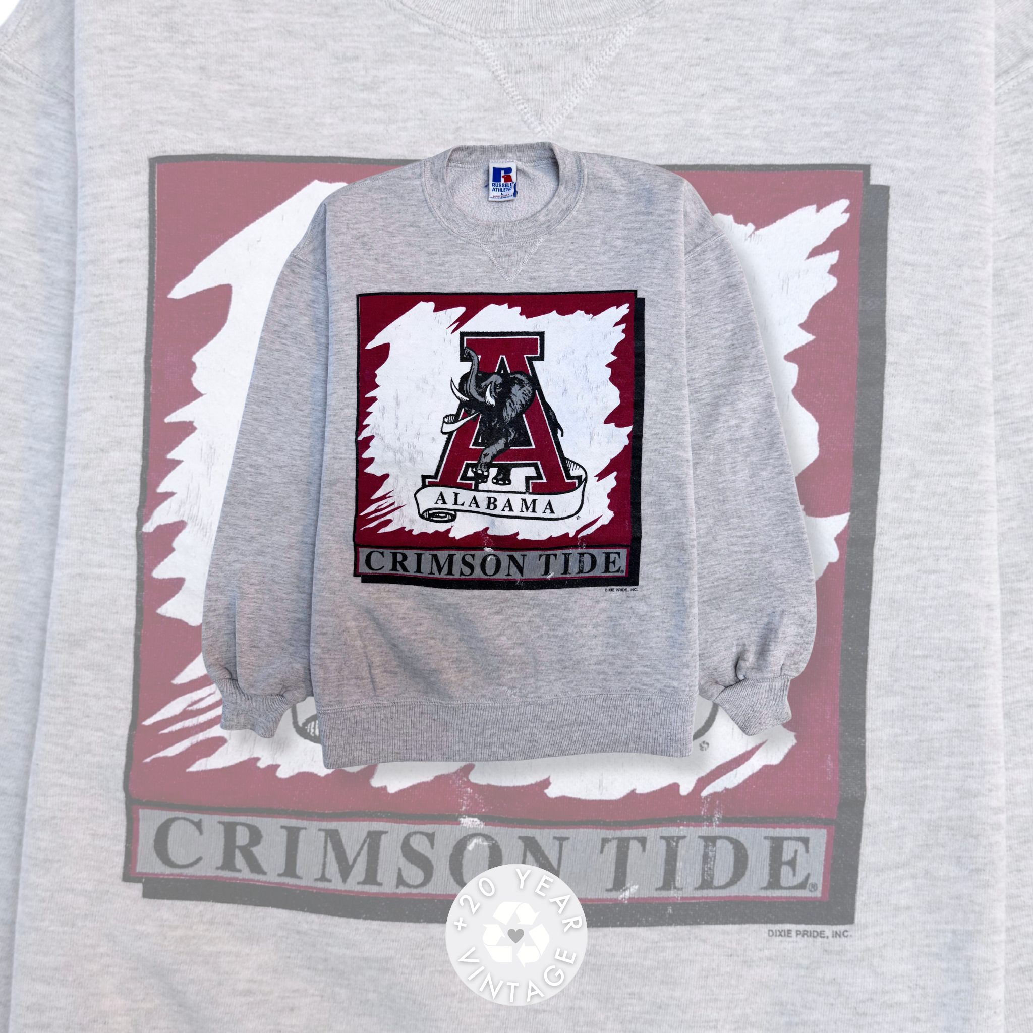 Alabama Crimson Tide Sweatshirt - Wholesale retro from GOAT Vintage, United States
