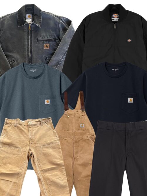 CARHARTT/DICKIES MIX – GRADE A/B - Wholesale budget from Gosh Rags Wholesale, Italy