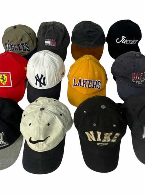 SPORTS HATS MIX - Wholesale budget from Gosh Rags Wholesale, Italy