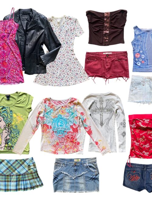 Y2K 2000’ SUMMER BRAND MIX – GRADE A - Wholesale retro from Gosh Rags Wholesale, 