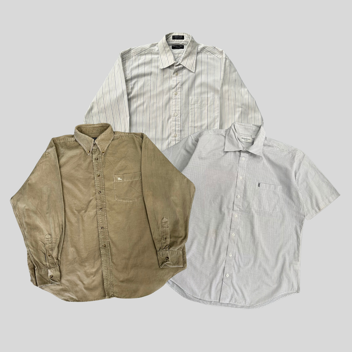 PREMIUM DESIGNER SHIRTS X 20 - Wholesale casual from Graded Wholesale, United Kingdom