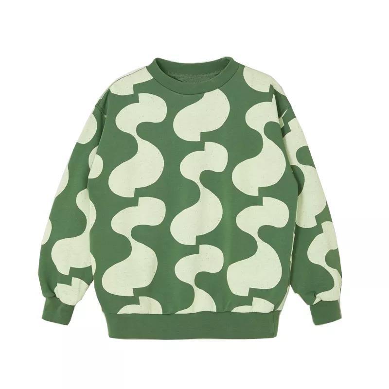 Kids Sweatshirt Printing Allover Baby Girls Sweatshirt - Wholesale boutique from Guangzhou Gaoteng Garment Co., Ltd., China