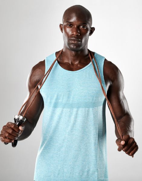 Wholesale Striped Dri-fit Stringer Manufacturers - Wholesale activewear from Gym Clothes, United States