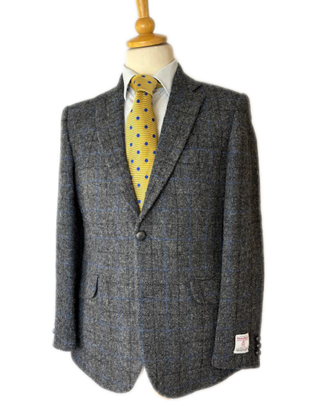 Nigel Grey/Overcheck Tailored Jacket, Harris Tweed - Wholesale eclectic from Harris Tweed Shop, United Kingdom
