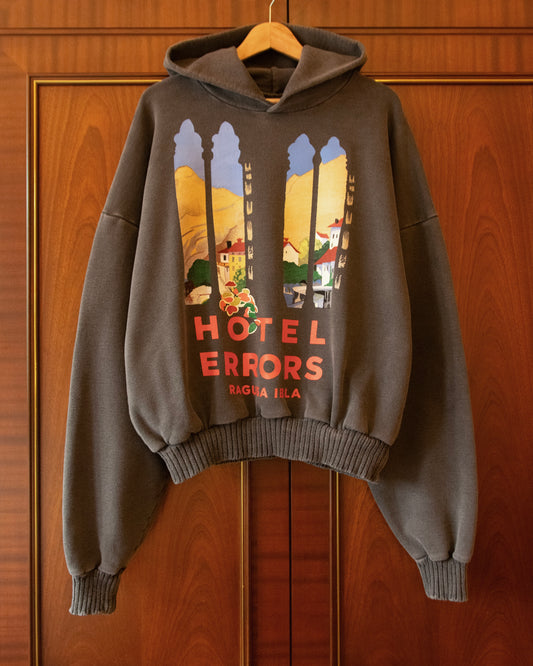 HOTEL ERRORS HOODIE - RAGUSA IBLA (SABLE) - Wholesale eclectic from HOUSE OF ERRORS, United Kingdom