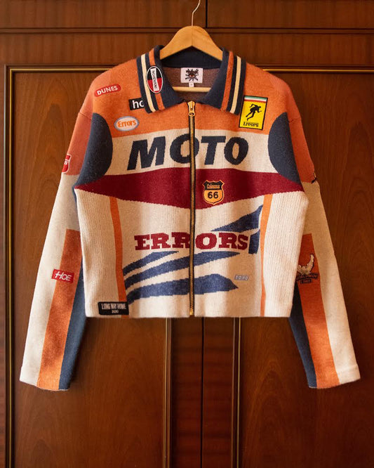 KNITTED MOTO JACKET - Wholesale eclectic from HOUSE OF ERRORS, United Kingdom