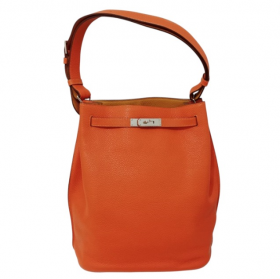 Hermès So Kelly Eclat 26 In Orange Moutarde Togo Leather PHW - Wholesale designer from HuntStreet, Indonesia