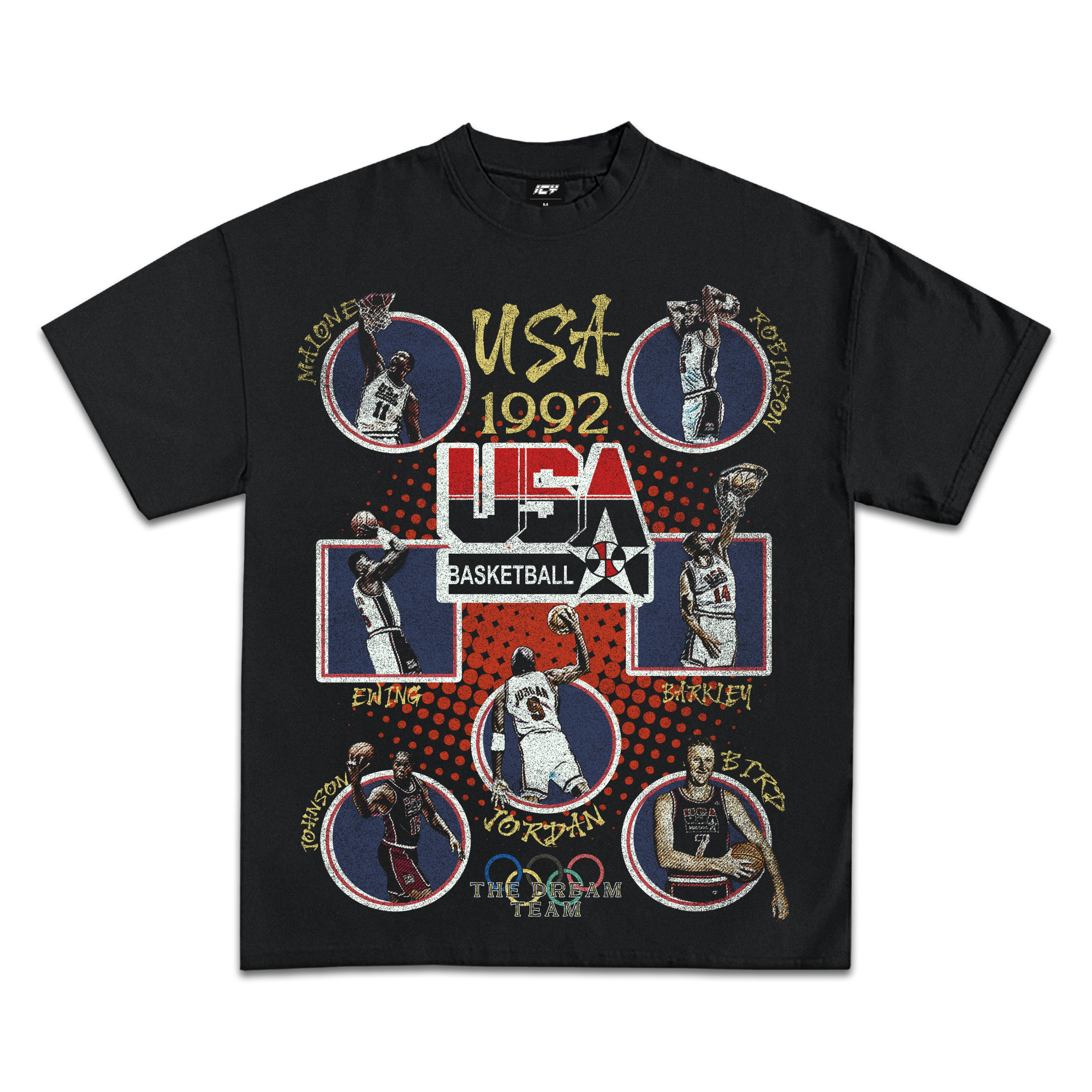 1992 USA Basketball Graphic T-Shirt - Wholesale streetwear from Icy, Canada