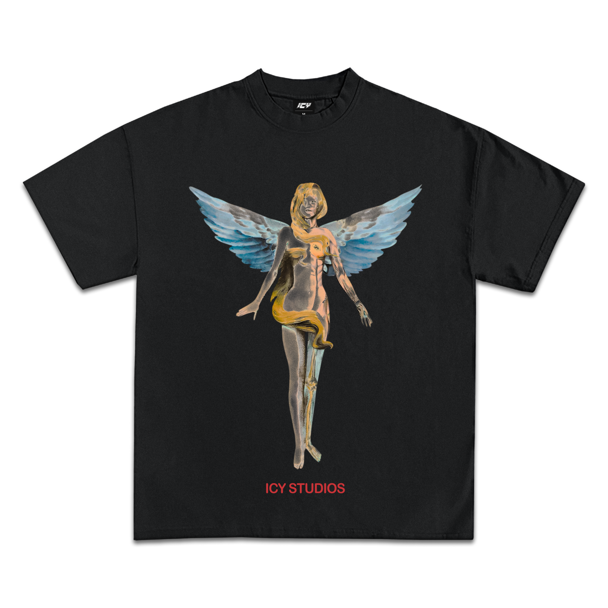 Angel Rebirth Graphic T-Shirt - Wholesale streetwear from Icy, Canada