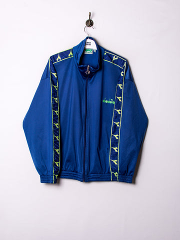 Diadora Blue Track Jacket - Wholesale designer from Impala Vintage, Spain