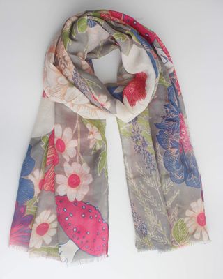 Sjaal "Glenn bloem" - Wholesale accessories from Indini Breukelen B.V., Netherlands