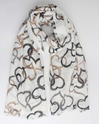 Sjaal "Marilon hart" - Wholesale accessories from Indini Breukelen B.V., Netherlands