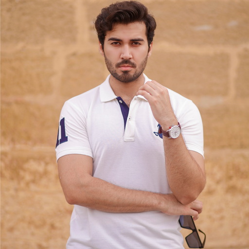 Interjacq Mens Polo - White - Regular Fit - IM45 - Wholesale boho from Interjacq, Pakistan