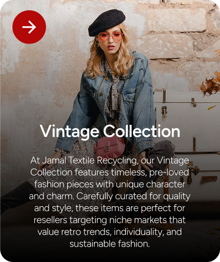 Vintage Collection - Wholesale budget from Jamal Textile Recycling, Pakistan