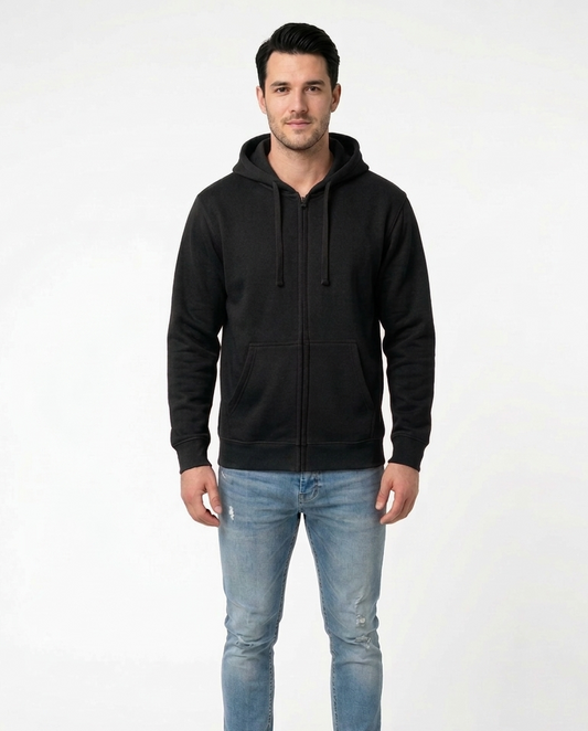 JA-Z701 - Adult Comfort Zipper Hoodie - Wholesale casual from JXT APPAREL CO., United States